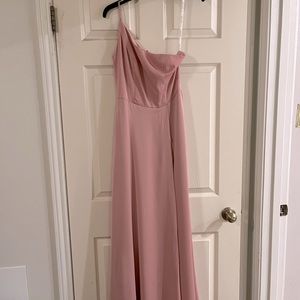 Ballet Pink Bridesmaid Dress
